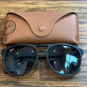 Authentic Ray-Ban Sunglasses and brown case